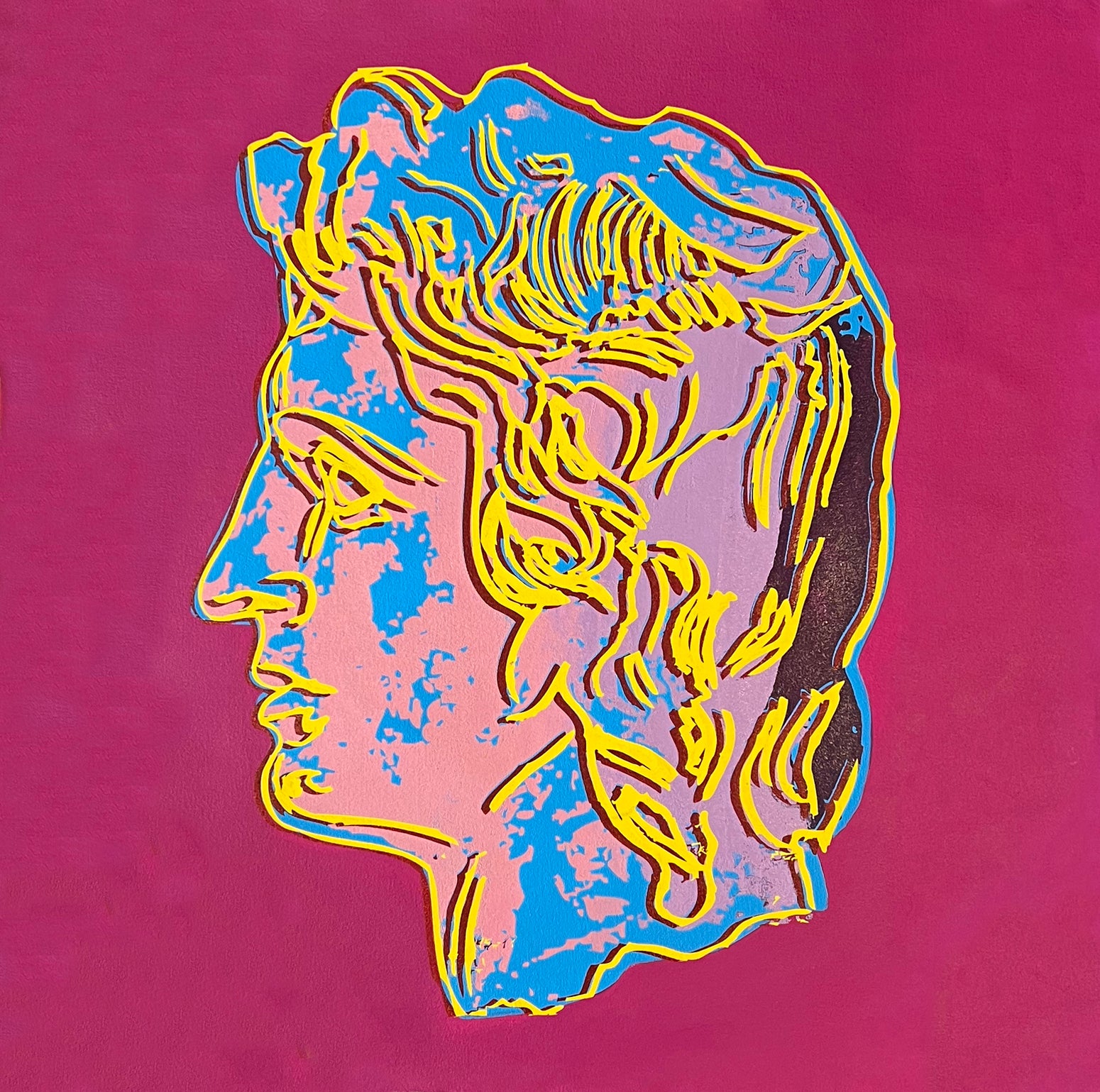 Alexander The Great (Pink) - Canvas Print