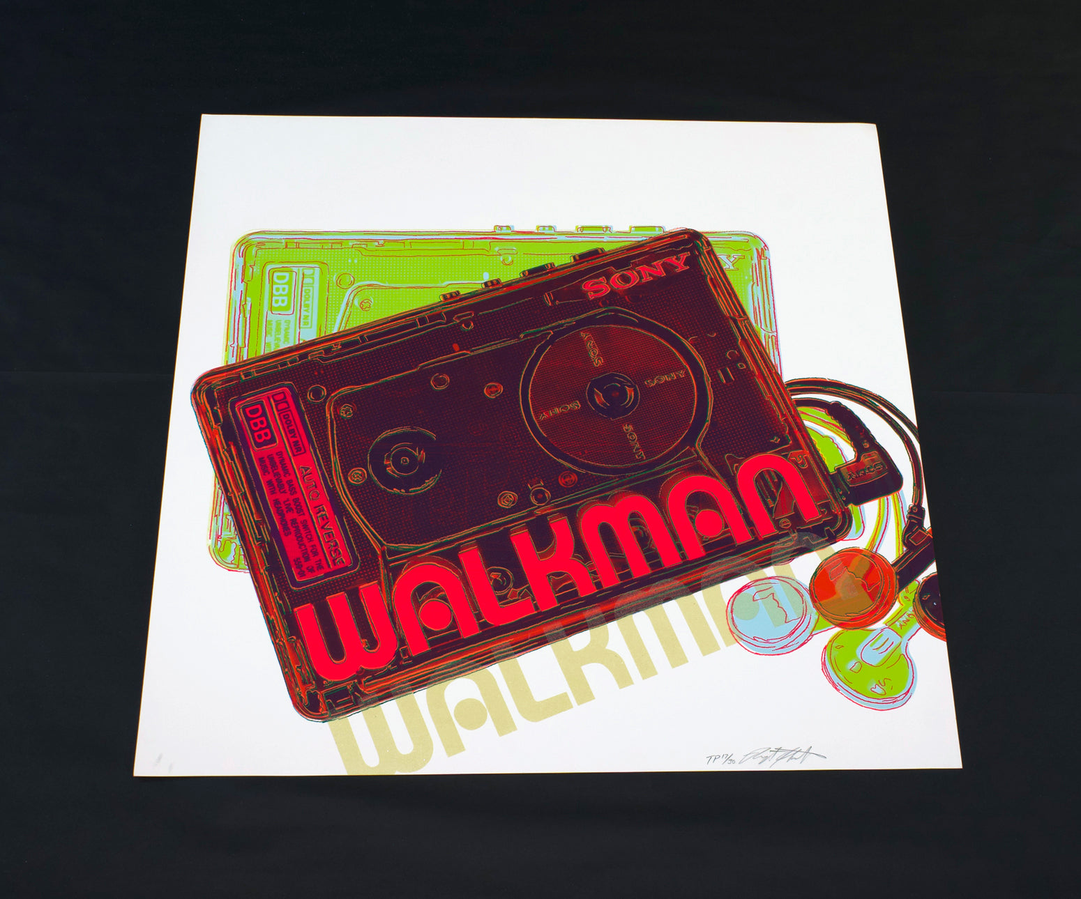 Walkman (Trial Proof), Screenprint