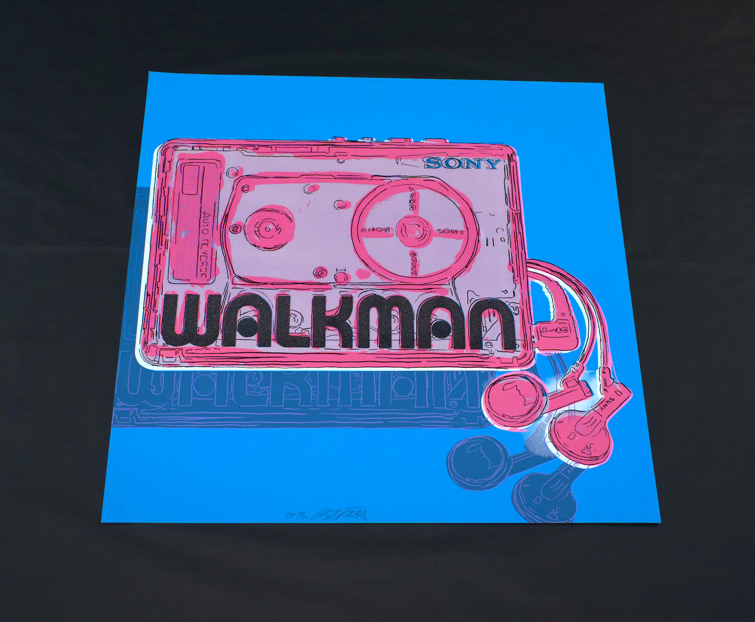 Walkman (Trial Proof), Screenprint