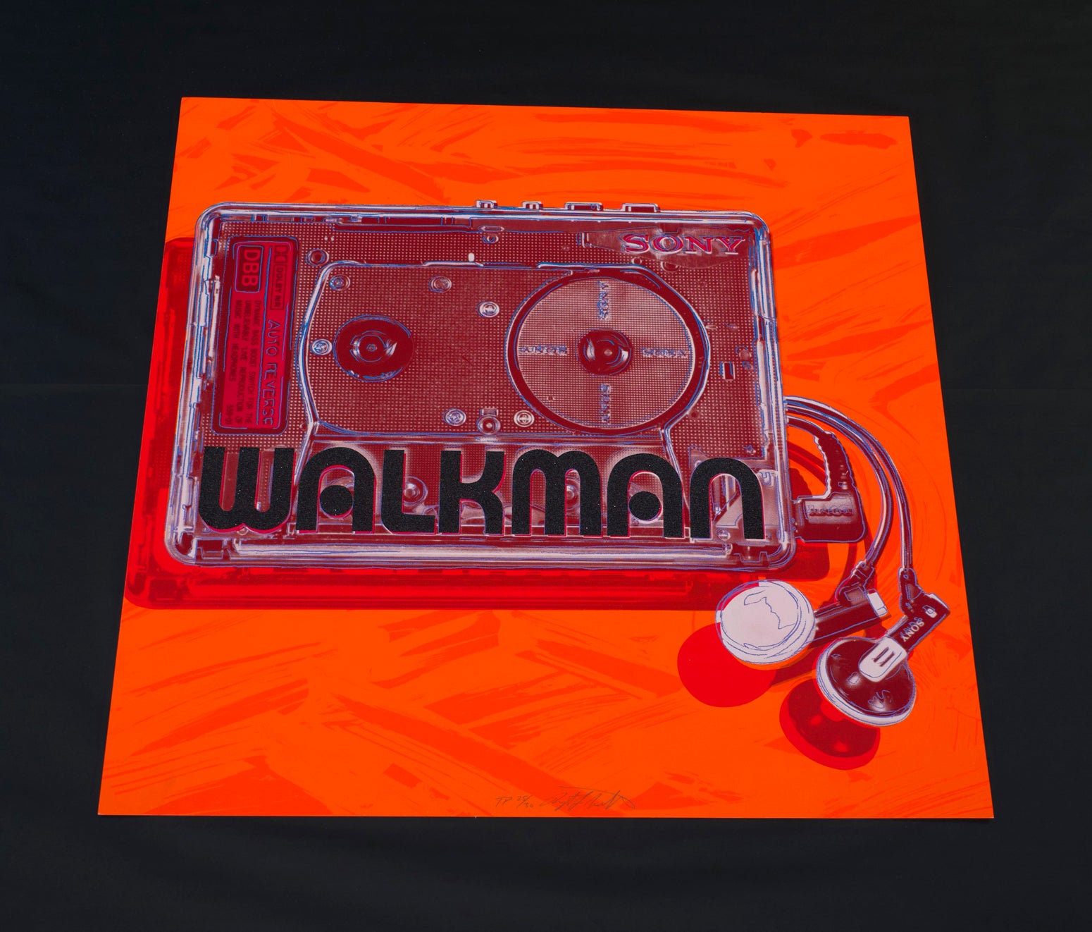 Walkman (Trial Proof), Screenprint