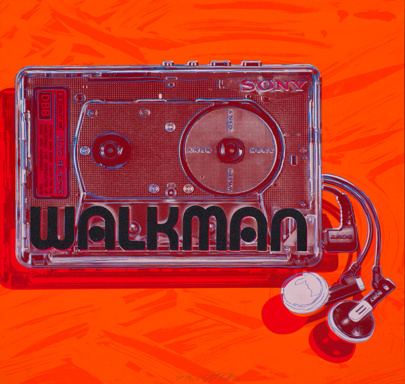 Walkman (Trial Proof), Screenprint