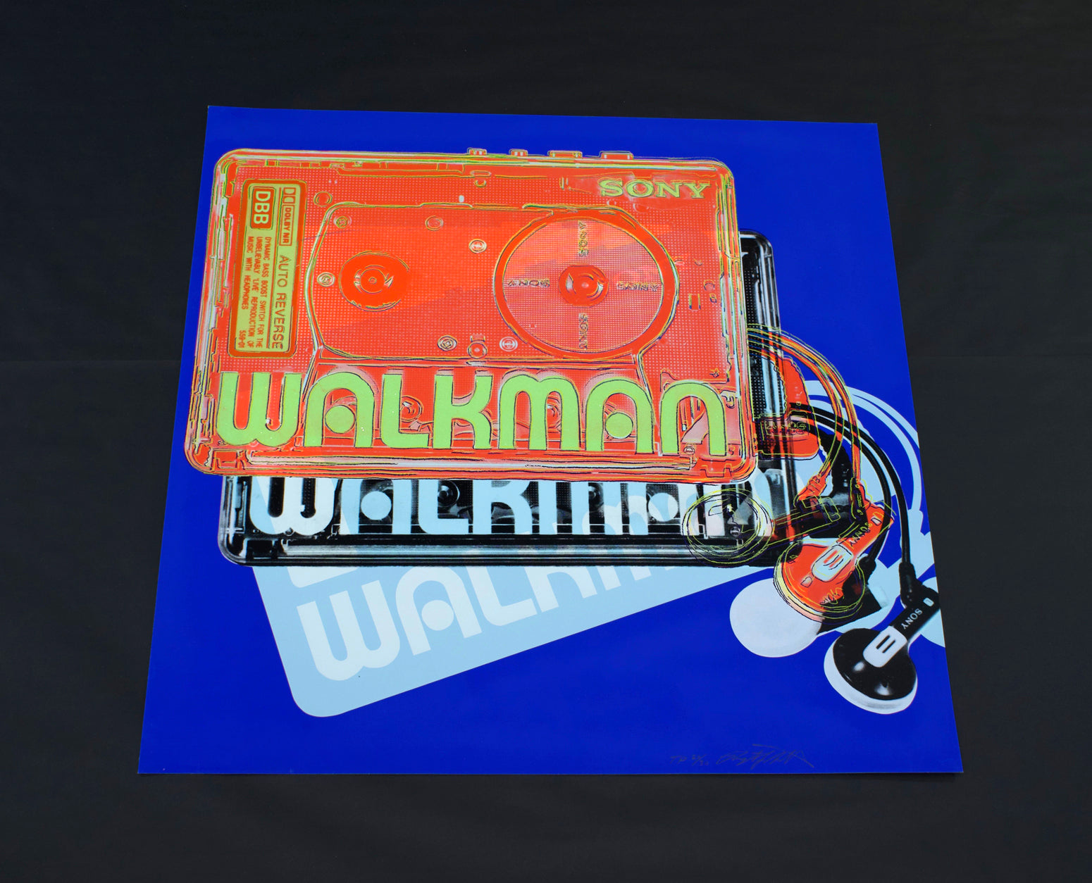 Walkman (Trial Proof), Screenprint