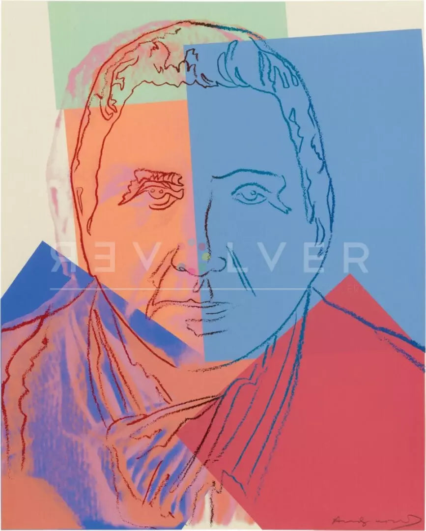 Andy Warhol - Gertrude Stein (FS II.227)