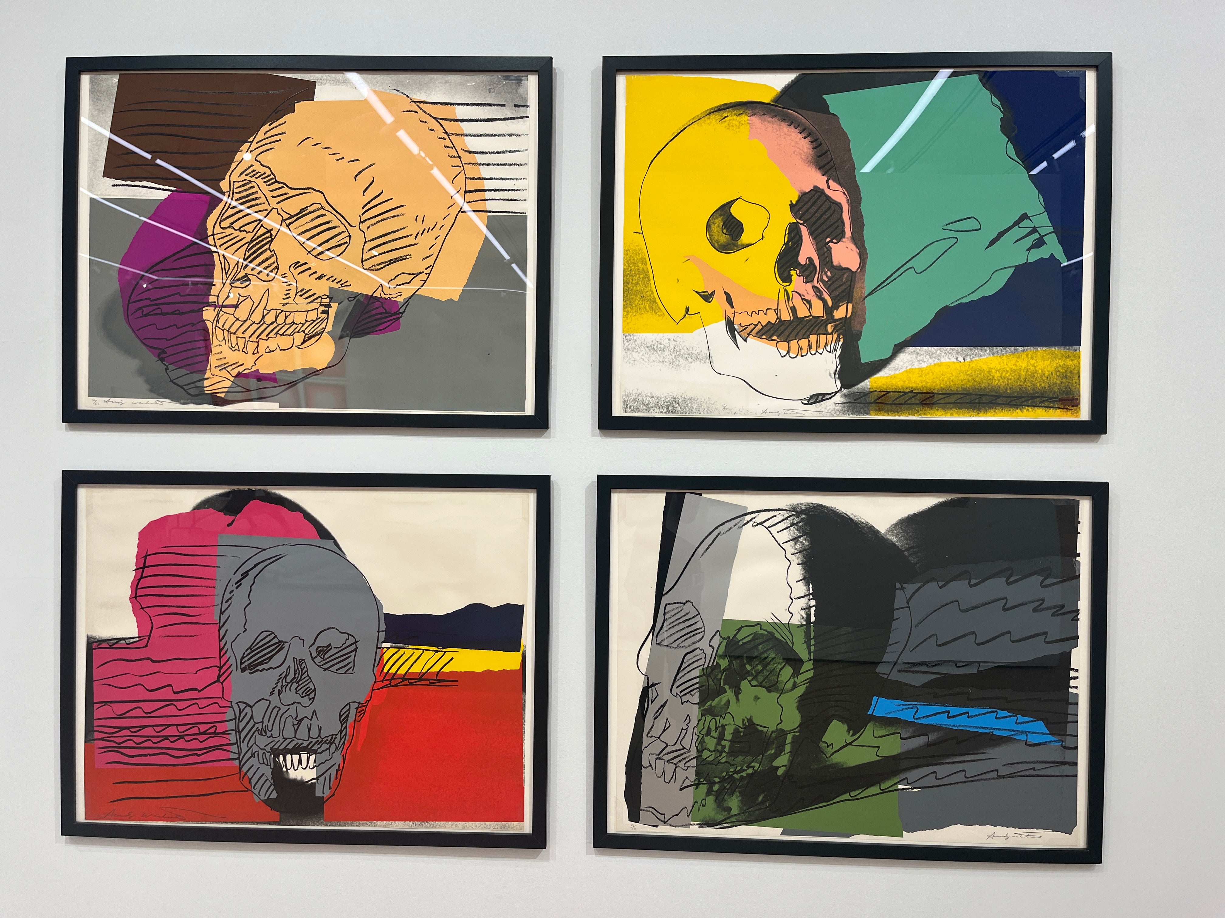 Andy Warhol - Skulls Screen Print (FS II.157)