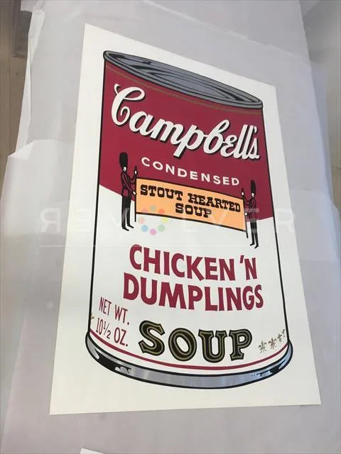 Andy Warhol - Campbell's Soup Cans II: Chicken 'N Dumplings (FS II.58)