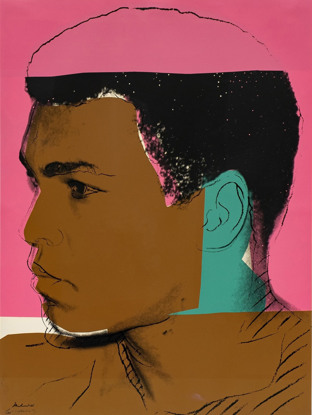 Andy Warhol - Muhammad Ali Complete Portfolio (Signed by Ali and Warhol) (FS II.179-182)