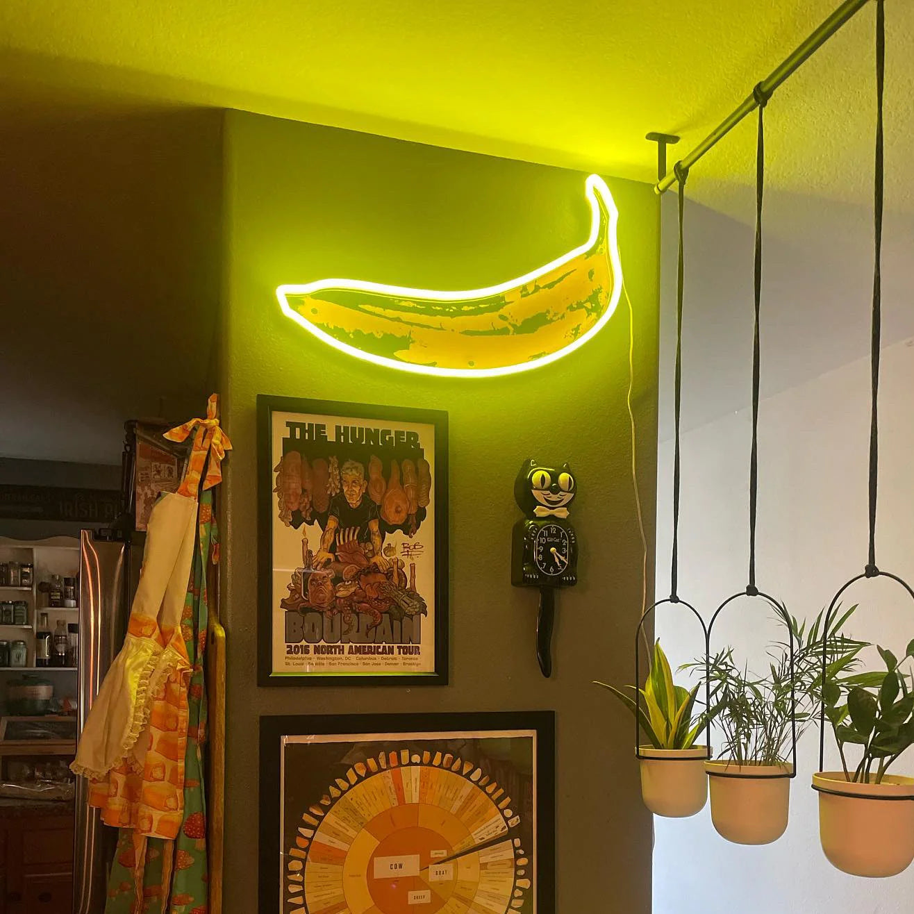 Banana by Andy Warhol Neon Sign