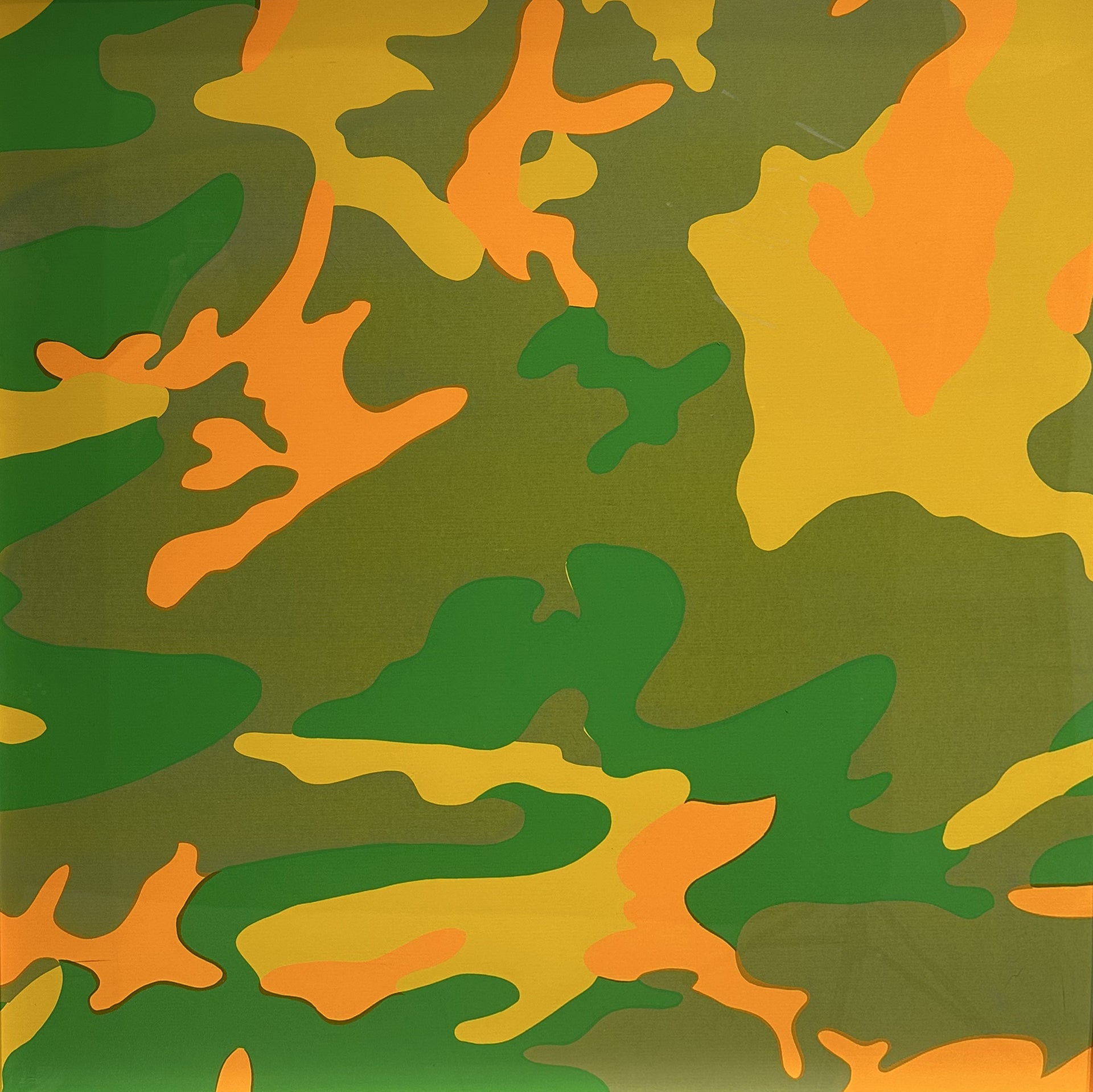 Andy Warhol - Camouflage (Trial Proof) Screen Print