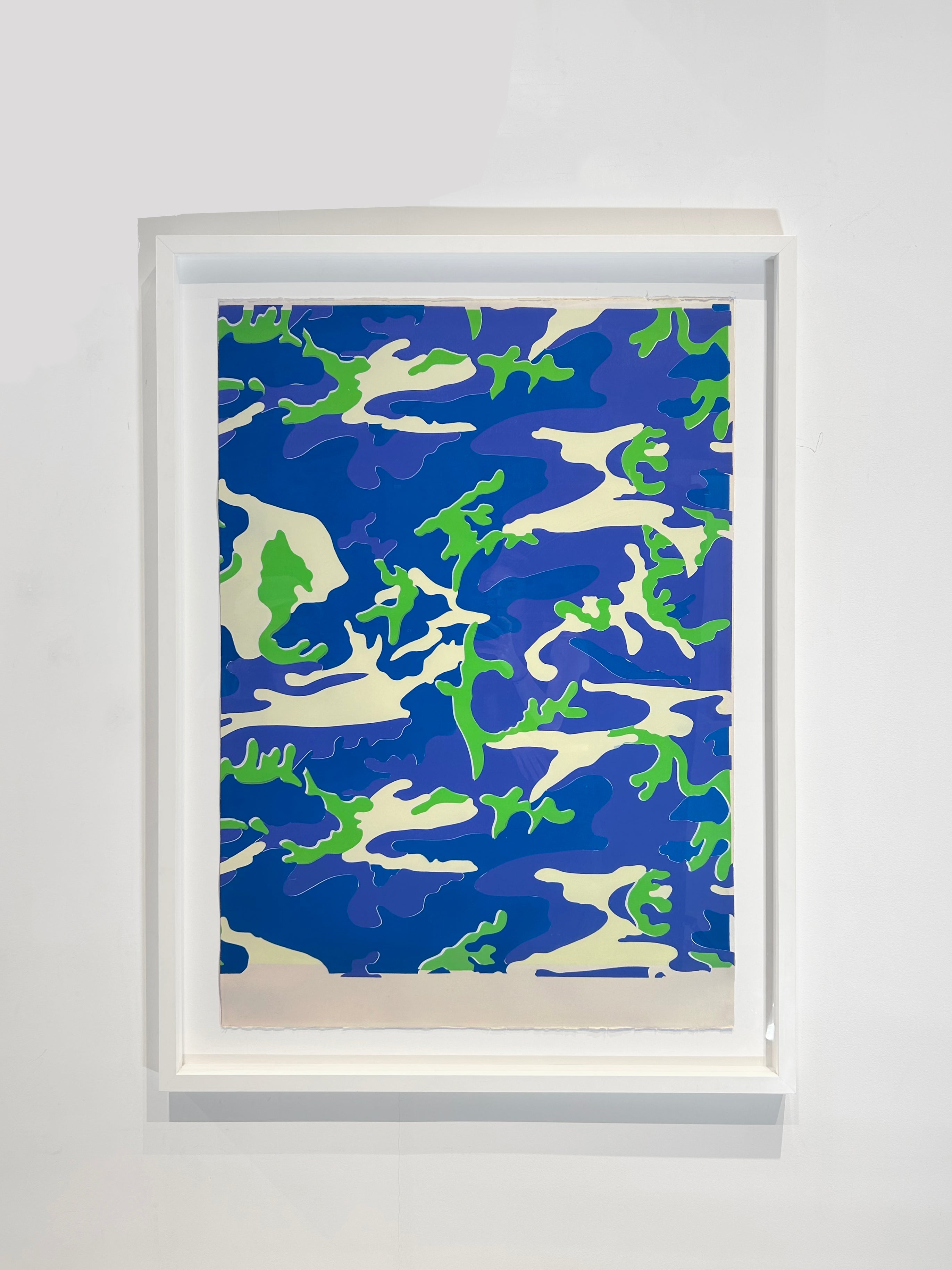 Andy Warhol - Camouflage (Unique) Screen Print