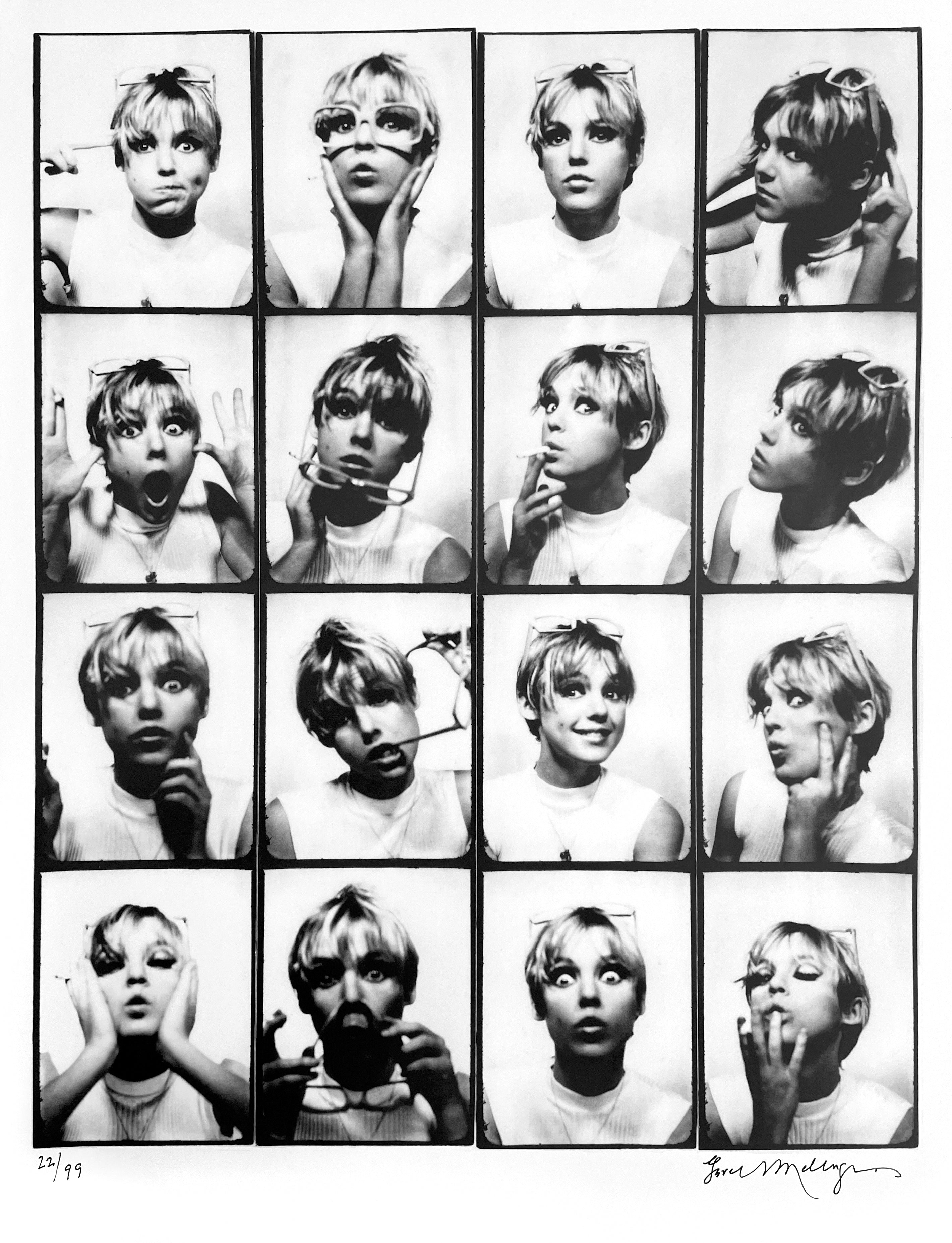 Edie Sedgwick by Gerard Malanga (1966)