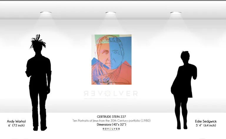 Andy Warhol - Gertrude Stein (FS II.227)