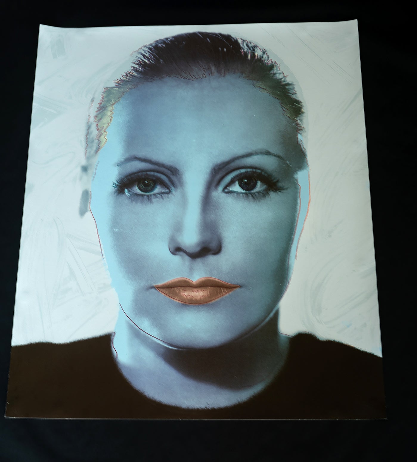 Greta Garbo 6 (Trial Proof), Screenprint and Acrylic