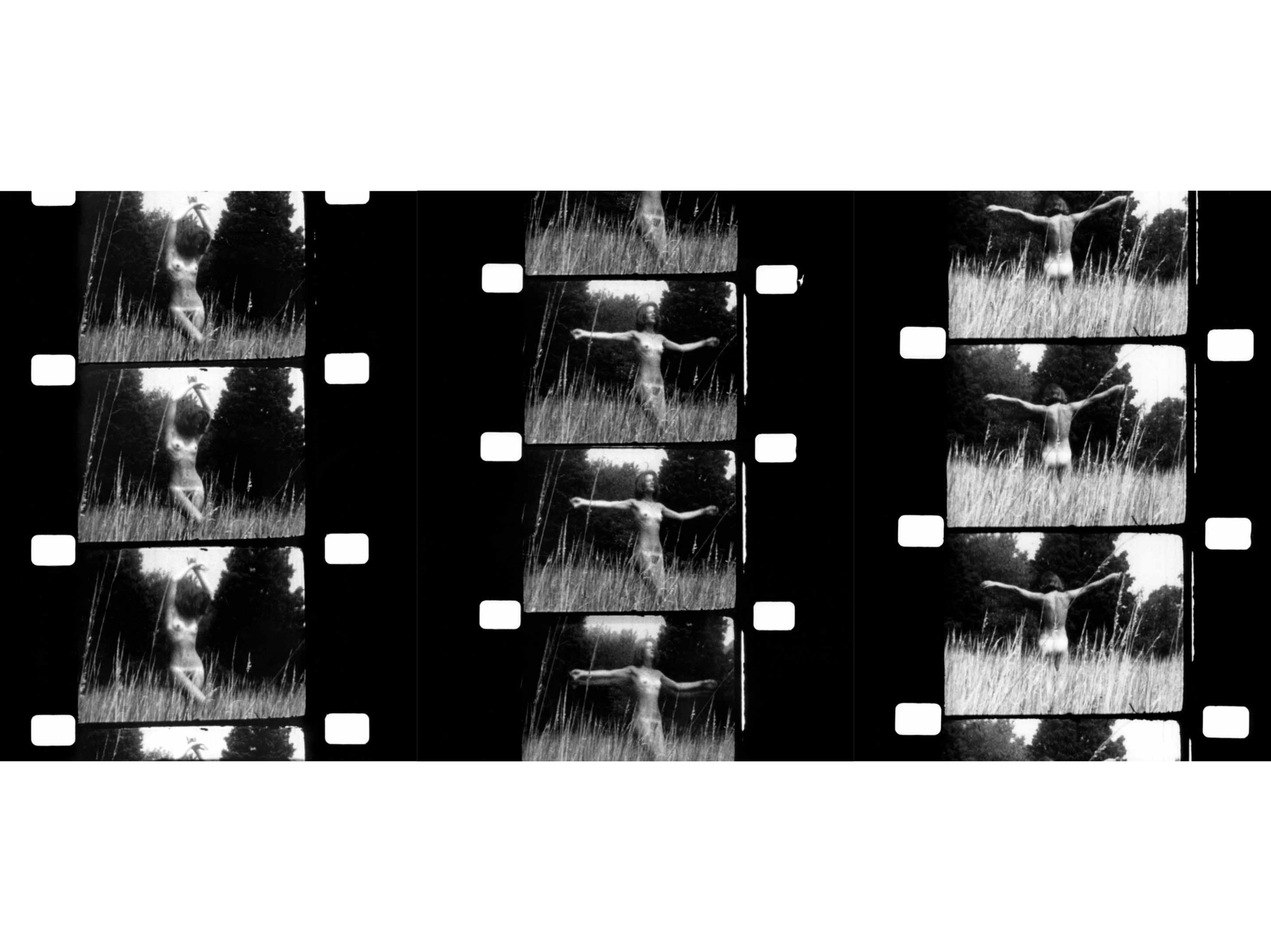 Cristine X by Gerard Malanga (Triptych) (1968)