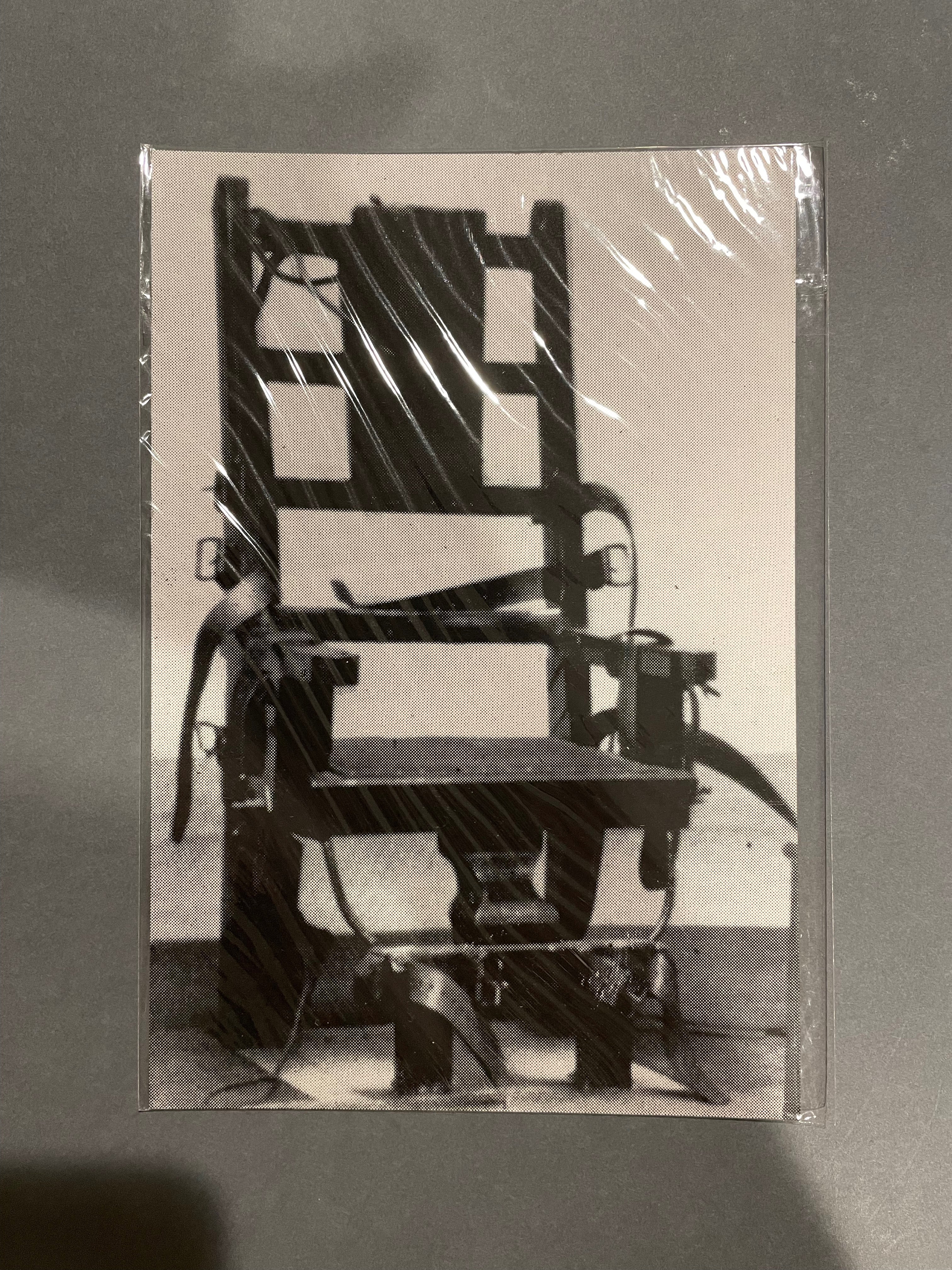 Electric Chair Silkscreen by Gerard Malanga