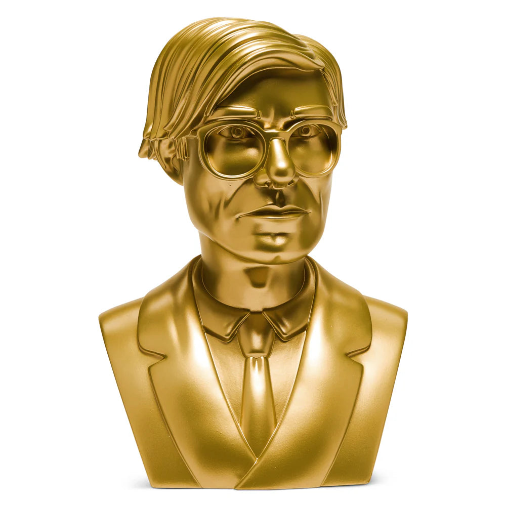 Andy Warhol 12" Bust - "Gold"