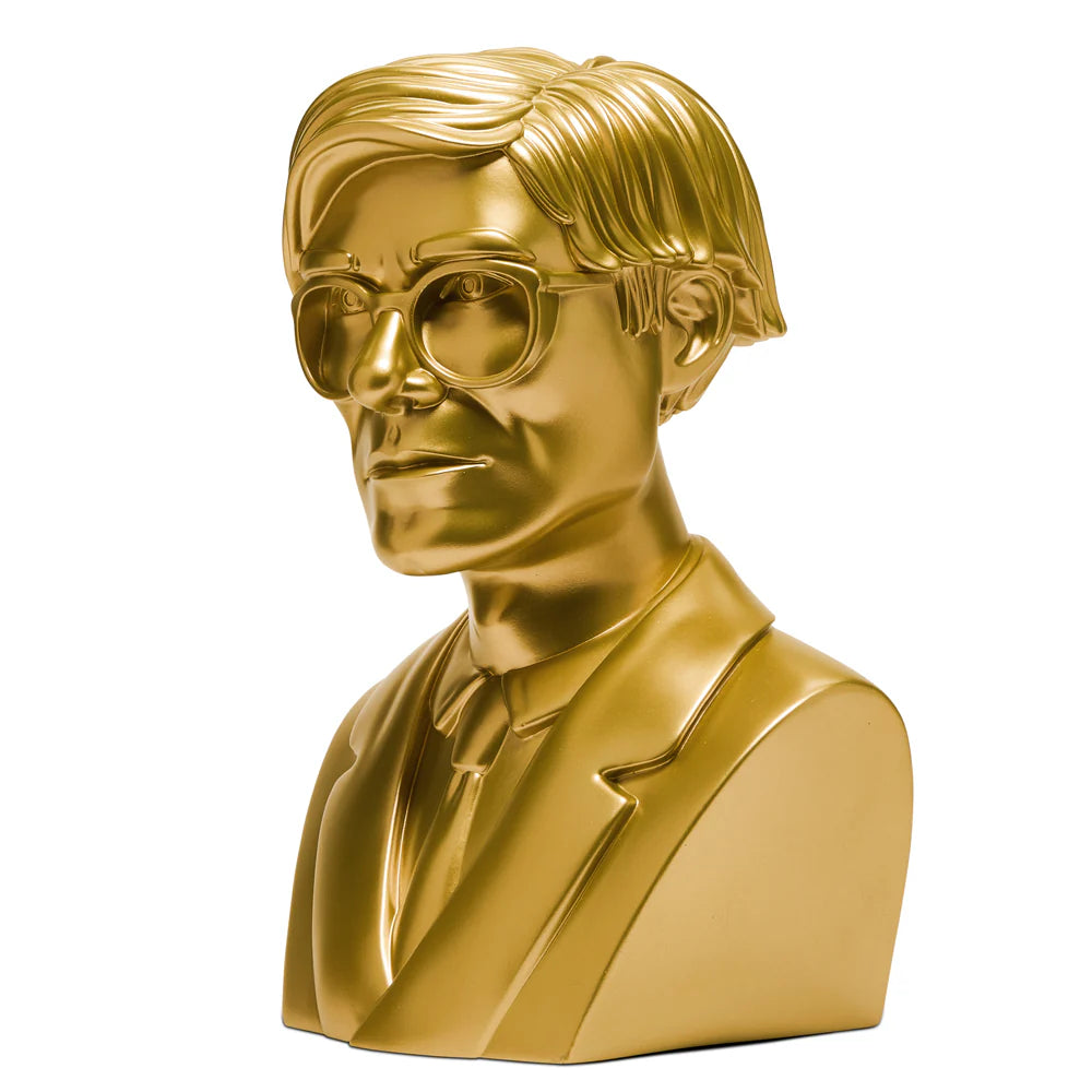 Andy Warhol 12" Bust - "Gold"