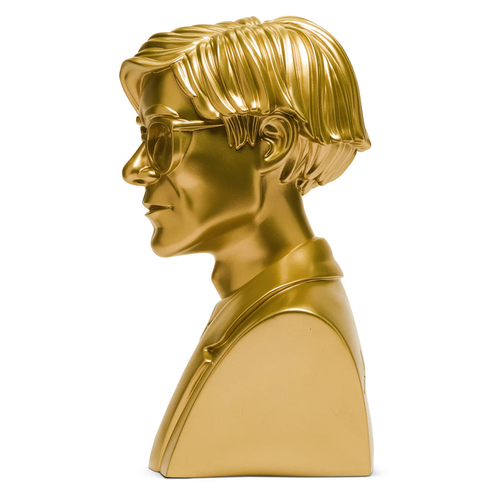 Andy Warhol 12" Bust - "Gold"