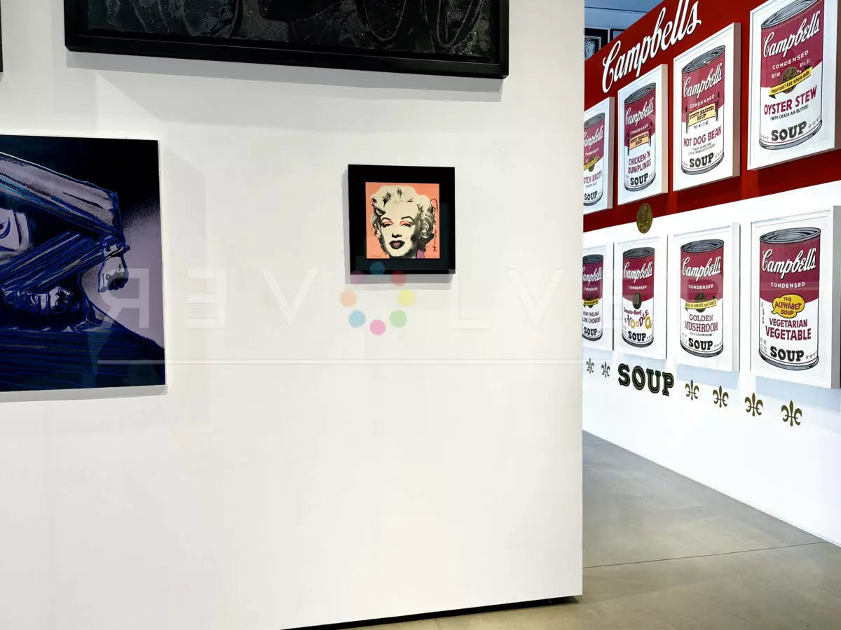 Andy Warhol - Marilyn Invitation 12” x 12” (Castelli Graphics)