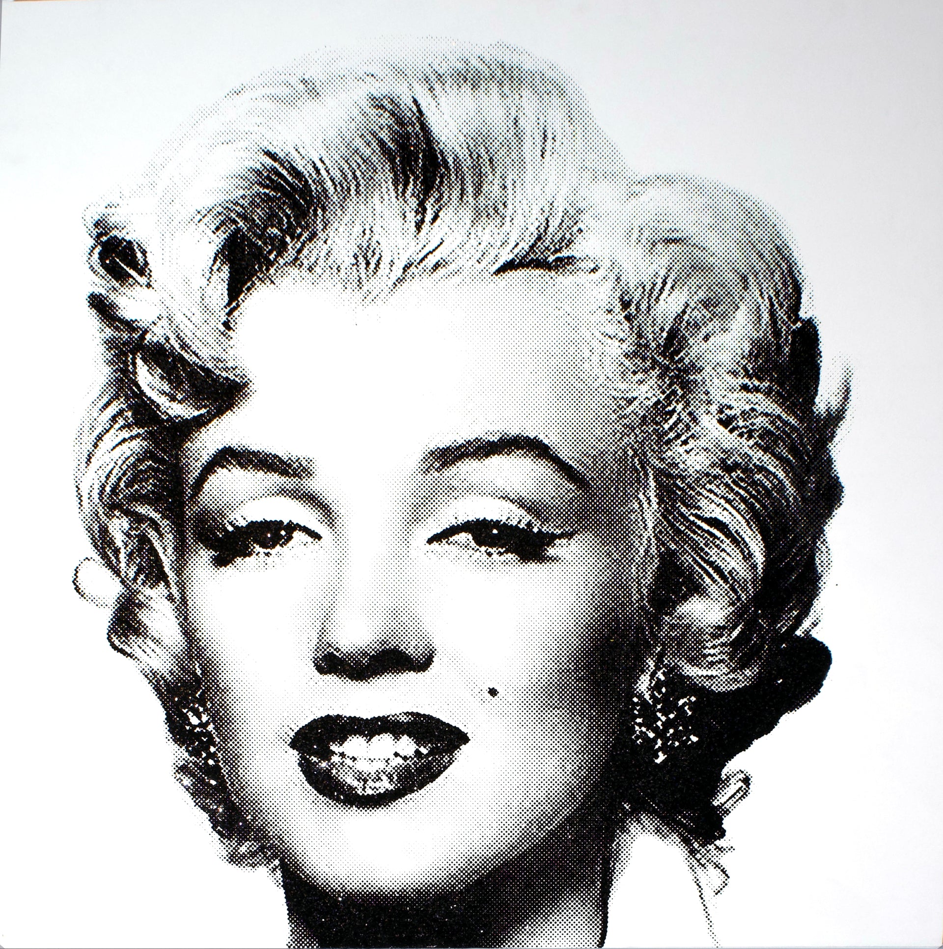 Marilyn Monroe Zwart Wit Gezicht marilyn-monroe-zwart-wit-gezicht