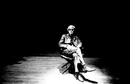 Andy Sitting, photograph by Marshall Swerman