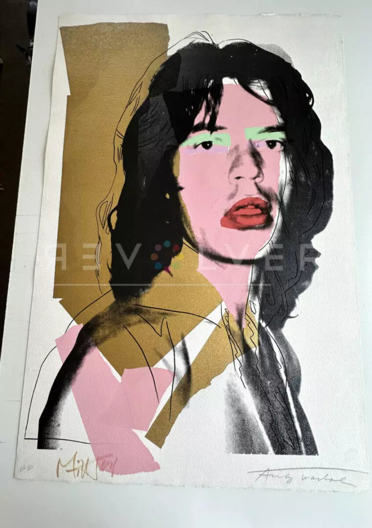 Andy Warhol - Mick Jagger (FS II.143)