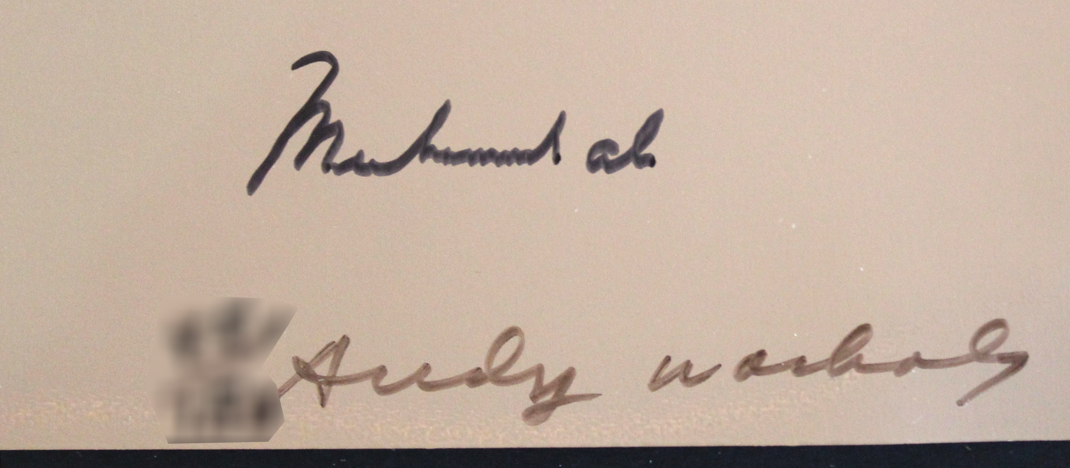 Andy Warhol - Muhammad Ali Complete Portfolio (Signed by Ali and Warhol) (FS II.179-182)