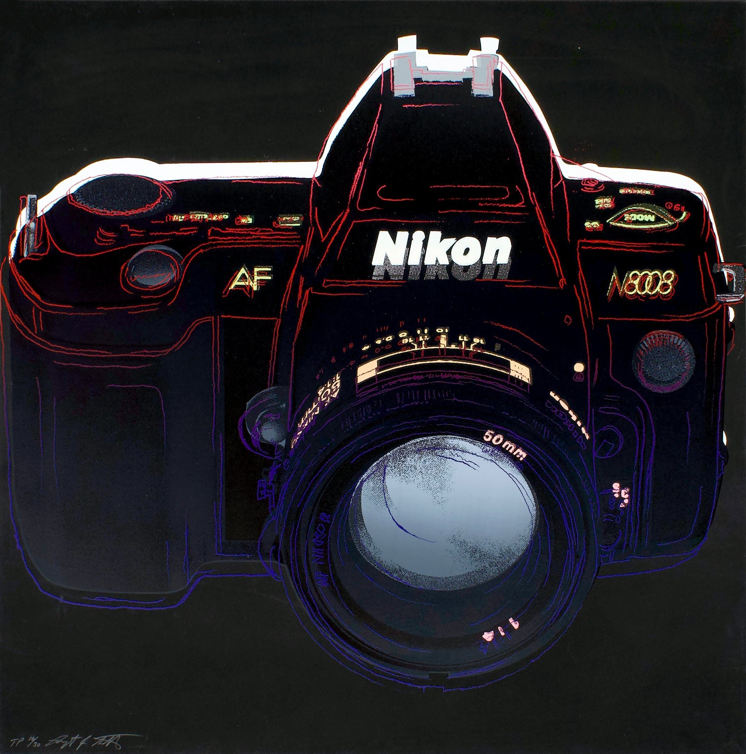 Nikon (Trial Proof), Screenprint