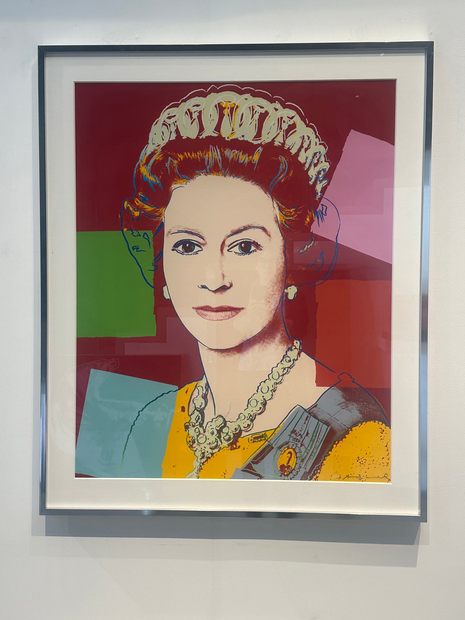 Andy Warhol - Queen Elizabeth II of the United Kingdom Screen Print (FS II.334)