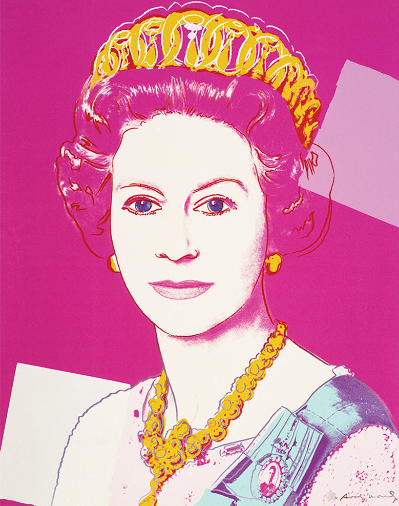 Andy Warhol - Queen Elizabeth II of the United Kingdom Screen Print (FS II.336)