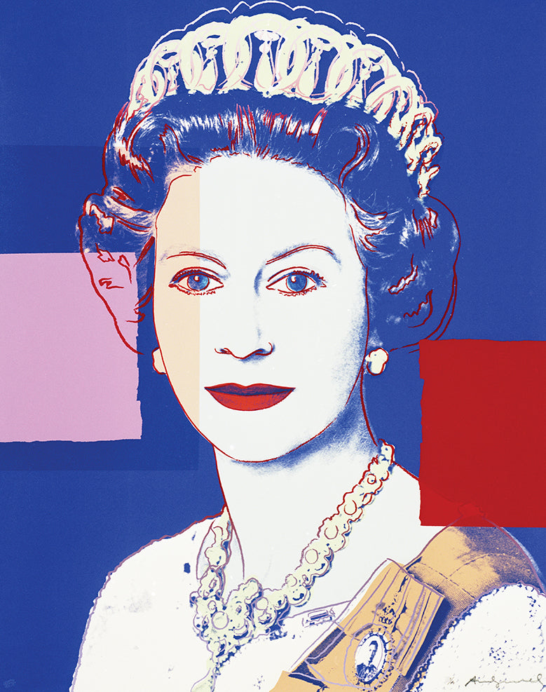 Andy Warhol - Queen Elizabeth II of the United Kingdom Screen Print (FS II.337)