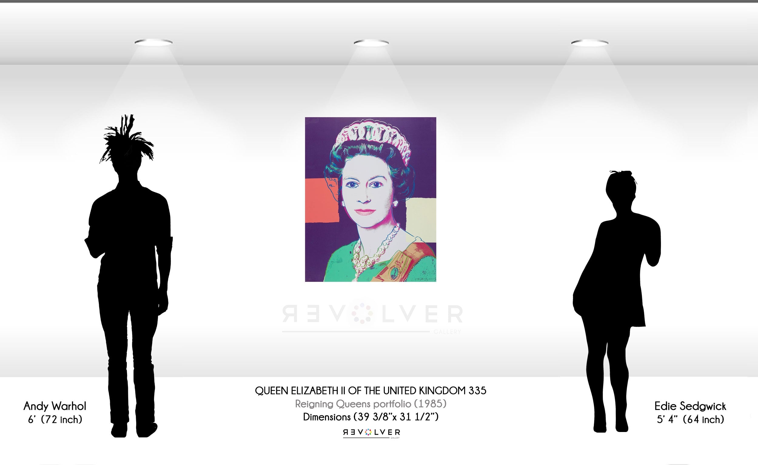 Andy Warhol - Queen Elizabeth II of the United Kingdom Screen Print (FS II.335)