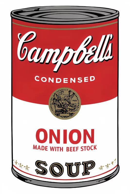 Campbell's Soup Can I Vegetable 11.48 - Sunday B. Morning