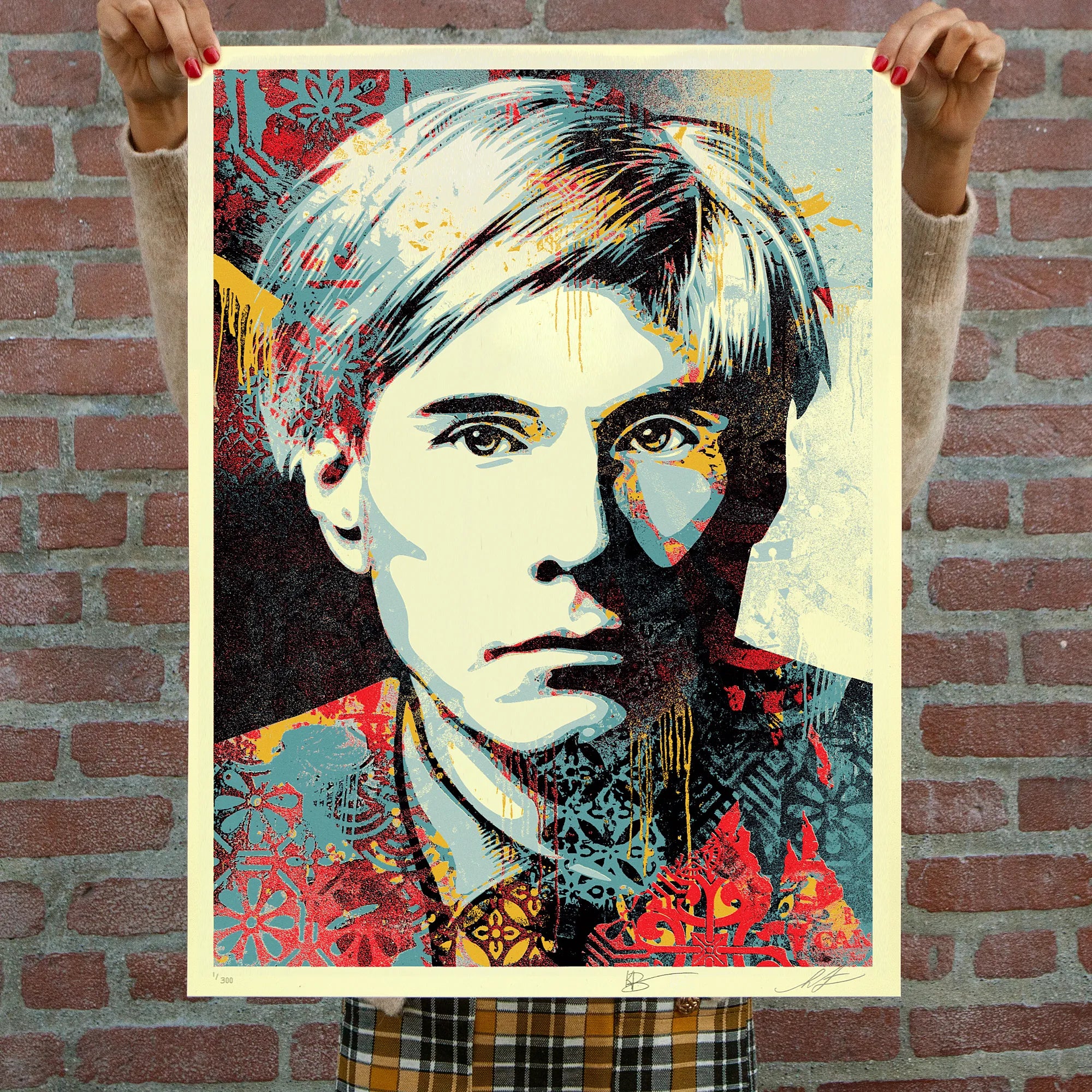 Andy Warhol Collage (Color)