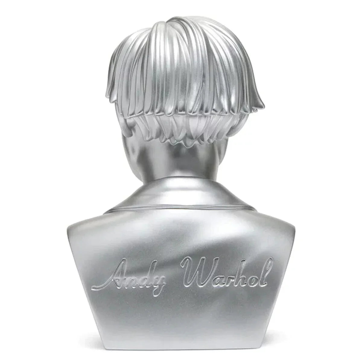 Andy Warhol 12" Bust - Silver Edition