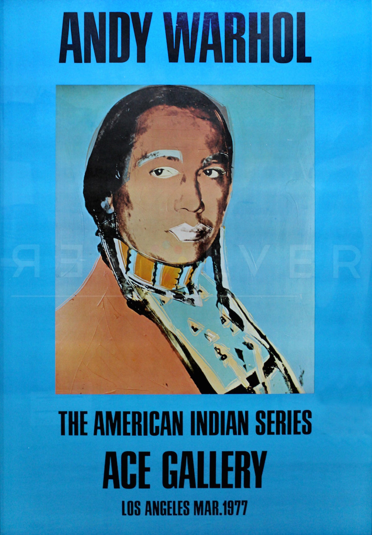 Ace Gallery Exhibition Poster “The American Indian Series” (Unsigned)