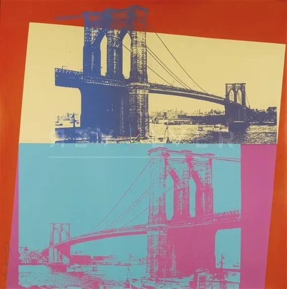 Andy Warhol - Brooklyn Bridge Screen Print (FS II.290)