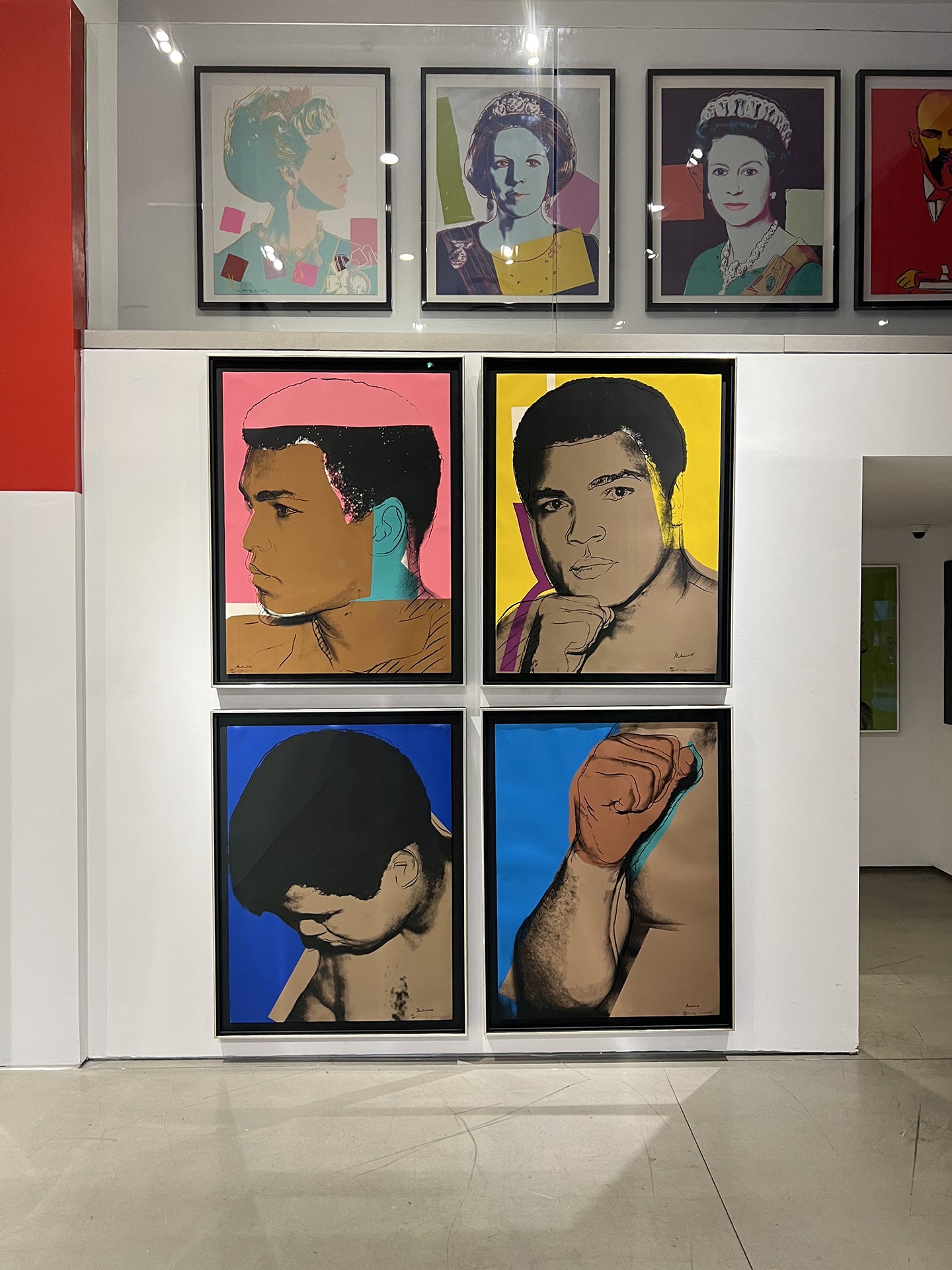 Andy Warhol - Muhammad Ali Complete Portfolio (Signed by Ali and Warhol) (FS II.179-182)