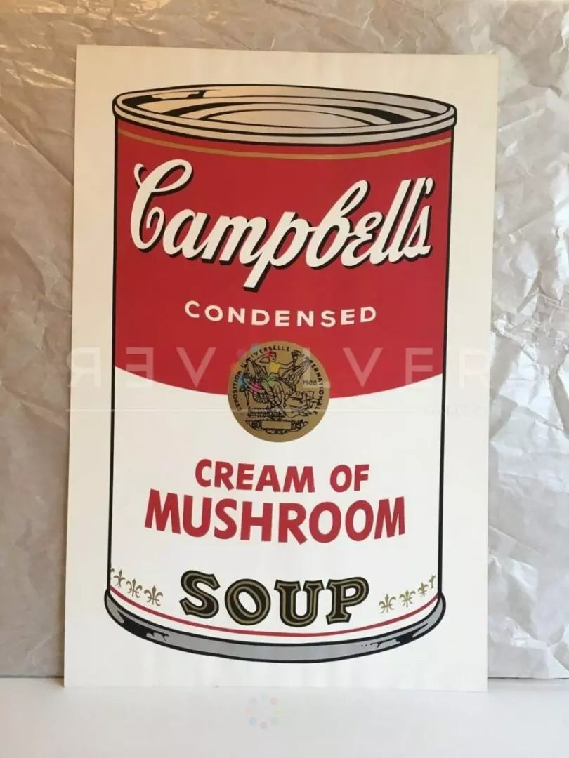 Andy Warhol - Campbell's Soup Cans I: Cream of Mushroom (FS II.53)